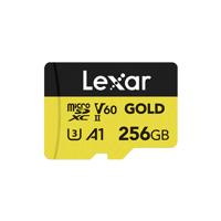 Lexar MicroSDXC Gold Series UHS-II 256GB V60 - thumbnail