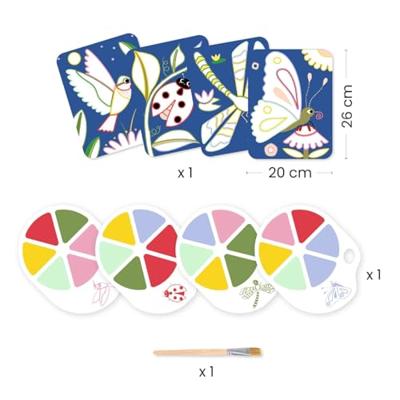 DJECO palet schilderij blauw DJECO palet schilderij blauw