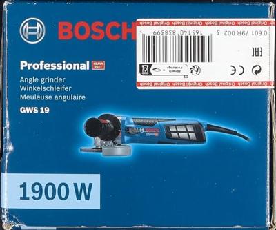 Bosch Blauw GWS 19-150 CI Professional Haakse slijpmachine 1900 watt - 060179R002 - thumbnail