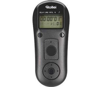 Rollei Draadloze afstandsbediening met 2,4 GHz voor Sony - maakt tot 50 m op afstand activering, langdurige verlichting, tijdsinterval en serieopname van uw Sony DSLM/DSLR-camera - zwart
