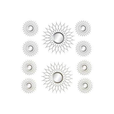 Wandspiegel DKD Home Decor Polypropeen (PP) (2 pcs) (5 pcs) Wandspiegel DKD Home Decor Polypropeen (PP) (2 pcs) (5 pcs)