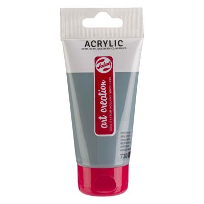 Acrylverf tac 730 zeegrijs tube 75ml Acrylverf tac 730 zeegrijs tube 75ml