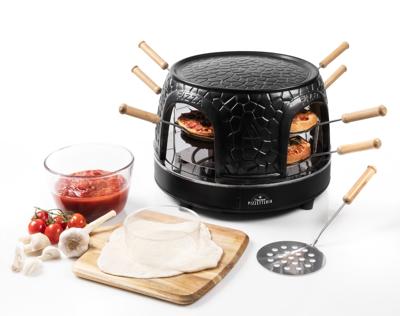 Bestron APD800Z Pizzetteria voor 8 Personen Zwart Bestron APD800Z Pizzetteria voor 8 Personen Zwart
