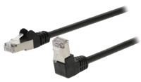 Valueline VLCP85125B50 Cat5e Sf/utp Netwerkkabel Rj45 (8/8) Male - Rj45 (8/8) Male 5.00 M Zwart - thumbnail