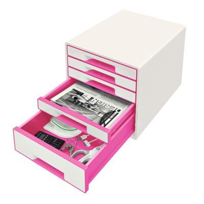 Leitz 52142023 bureaulade-organizer Kunststof Roze, Wit