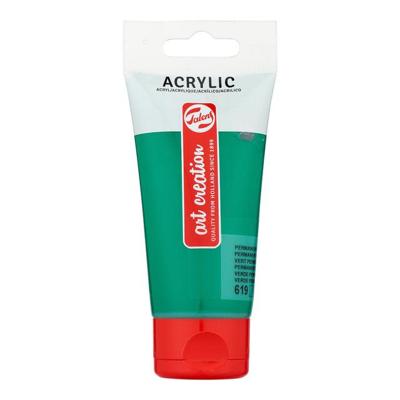 Acrylverf Talens Art Creation 619 permanentgroen donker tube à 75ml | 3 stuks Acrylverf Talens Art Creation 619 permanentgroen donker tube à 75ml | 3 stuks