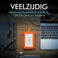 Externe Harde Schijf Seagate STFR1000800 Oranje 1 TB USB-C USB 3.2 - thumbnail