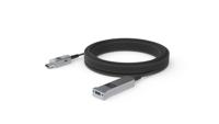 Huddly 7090043790450 USB-kabel 10 m USB 3.2 Gen 1 (3.1 Gen 1) USB A Zwart - thumbnail