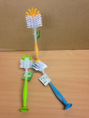 afwasborstel met zuignap. sorti kleur