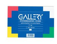 Gallery gekleurde systeemkaarten, ft 10 x 15 cm, gelijnd, pak van 120 stuks - thumbnail