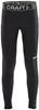 Craft 1906861 Pro Control Compression Tights JR - Black - 158/164