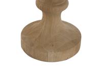 Bureaulamp Home ESPRIT Natuurlijk Mangohout 50 W 220 V 40 x 40 x 78 cm - thumbnail