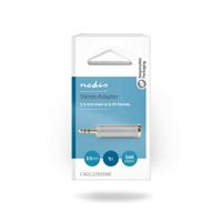 Nedis CAGC22935ME Stereo-adapter 3,5 Mm Male Naar 6,35 Female Metaal - thumbnail