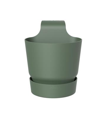 Elho greenville easy hanger single bladgroen