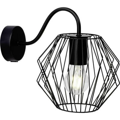 Brilliant Noris 54190/06 Wandlamp E27 60 W LED Zwart Brilliant Noris 54190/06 Wandlamp E27 60 W LED Zwart