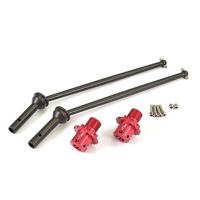 Fastrax CVD Front Driveshafts +13mm Hubs - Arrma Kraton 6S, Outcast 6S - thumbnail