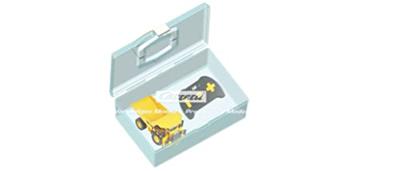 Carrera rc bestuurbare auto - cat mini rc - 770 mijnbouw truck - thumbnail