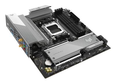 Sapphire 52123-01-40G Moederbord Socket AMD AM5 Vormfactor Micro-ATX Moederbord chipset AMD® B850