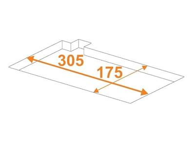 ROADINGER Flightcase 2x LED THA-150F Theater Spot