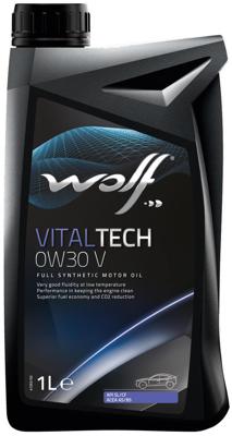 Wolf motorolie "vitaltech v". motoroil 0w30 1l vitaltech v