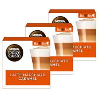 Nescafe Dolce Gusto latte macchiato caramel (3x 16 cups) - thumbnail