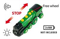 BRIO Big Green Action Locomotive - thumbnail