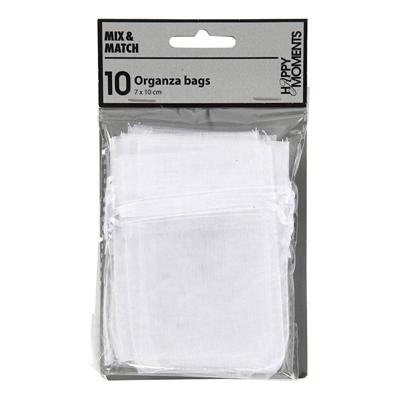 Creativ Company Https://www.cchobby.nl/organza-zakjes-afm-7x10-cm-wit-10-stuk-1-doos