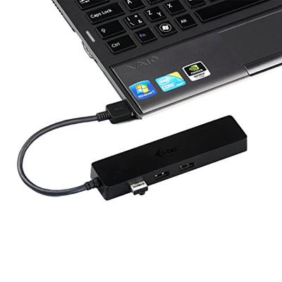 i-tec 3-Port USB 3.0 Slim + Gigabit LAN usb-hub