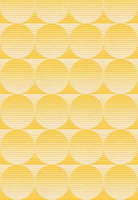 Noordwand Seventies Retrobehang met cirkelprint - S710b4
