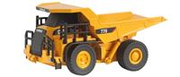 Carrera rc bestuurbare auto - cat mini rc - 770 mijnbouw truck - thumbnail
