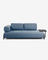 Kave Home 3-zits Bank 'Compo' 232cm, kleur Blauw - thumbnail