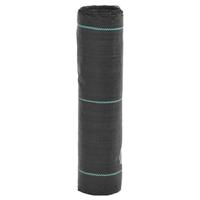 VidaXL Worteldoek 0,5x10 m polypropeen zwart - thumbnail