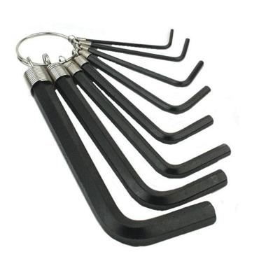 Brüder Mannesmann Inbus Haakse schroevendraaierset 2.5 mm, 3 mm, 4 mm, 5 mm, 6 mm, 8 mm, 10 mm, 2 mm 8-delig