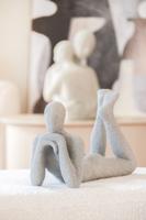 Decoratieve figuren Home ESPRIT Grijs 39 x 13,5 x 20,8 cm - thumbnail