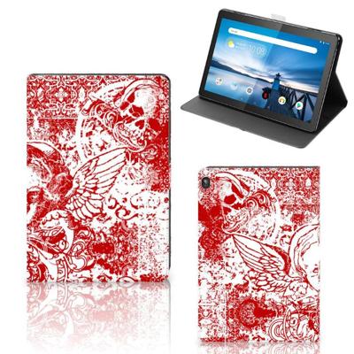 Tablettasje Lenovo Tablet M10 Angel Skull Rood Tablettasje Lenovo Tablet M10 Angel Skull Rood