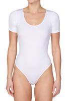 J&C string body-bodystocking korte mouw dames / Ronde hals - thumbnail