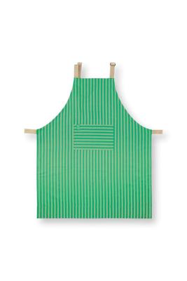 Pip Studio Stripes Keukenschort Groen