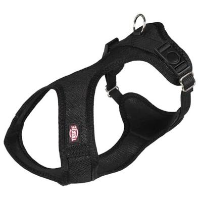 TRIXIE HONDENTUIG TOURING COMFORT SOFT ZWART 33-50X2 CM TRIXIE HONDENTUIG TOURING COMFORT SOFT ZWART 33-50X2 CM