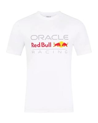 Red Bull Racing T-shirt - XXXXL - Large Front Logo T-shirt - Wit - Max Verstappen