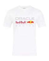 Red Bull Racing T-shirt - XXXXL - Large Front Logo T-shirt - Wit - Max Verstappen - thumbnail