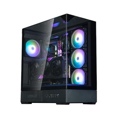 Behuizing zonder voeding - ZALMAN P40 Prism Plus - Mid-tower - ATX-formaat - Zwart