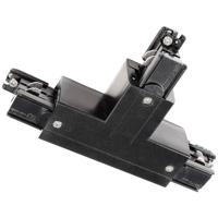 Deko Light 710029 D Line T-Verbinder links-links-rechts mit Wechselmechanik 230V-railsysteemcomponenten Stroomrail 3-fasig Zwart - thumbnail