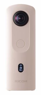 RICOH THETA SC2 BLUE 360° Camera 4K Video met beeldstabilisatie Hoge beeldkwaliteit High-speed gegevensoverdracht,met weinig ruis, Beige