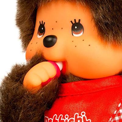 Monchhichi Red Bib Boy 20 cm - thumbnail