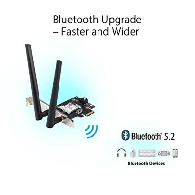 Netwerkkaart Asus PCE-AXE5400 - thumbnail
