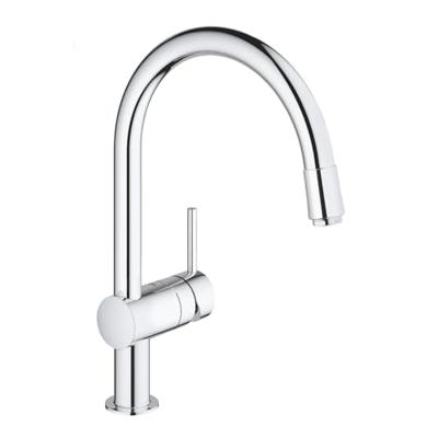 Grohe Minta keukenkraan met mousseur chroom