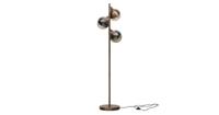 BePureHome Vloerlamp 'Split', kleur Bruin - thumbnail