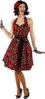 Kersen Jurk Rockabilly Cherry - thumbnail