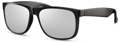 CWI zonnebril unisex zwart/zilver (CWI2473) CWI zonnebril unisex zwart/zilver (CWI2473)