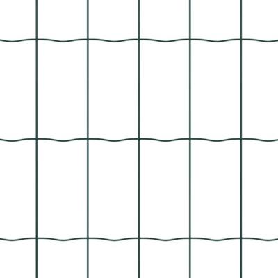 Euro Hek Groen 1.6 x 10 m PVC-gecoat ijzer